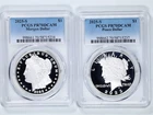 2025-S $1 Proof Morgan and Peace Silver Dollar 2-Coin Set PR70DCAM PCGS 58715234
