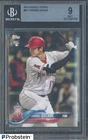 2018 Topps Team Set #A17 Shohei Ohtani Rookie BGS 9