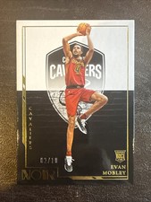 2021-22 Panini Noir - Rookies Icon Edition Evan Mobley #176 Gold /10 (RC)