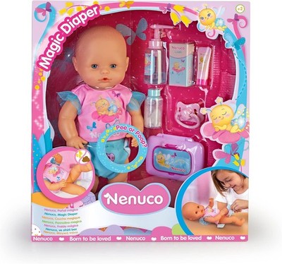 Nenuco Magic Diaper 14-Inch Doll