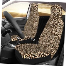 Yobvec Cheetah Print Car Seat Covers Front Universal Set Of 2 Car Leopard Yobvec Cheetah Print Car Seat Covers Front Universal Set Of 2 Car Leopard