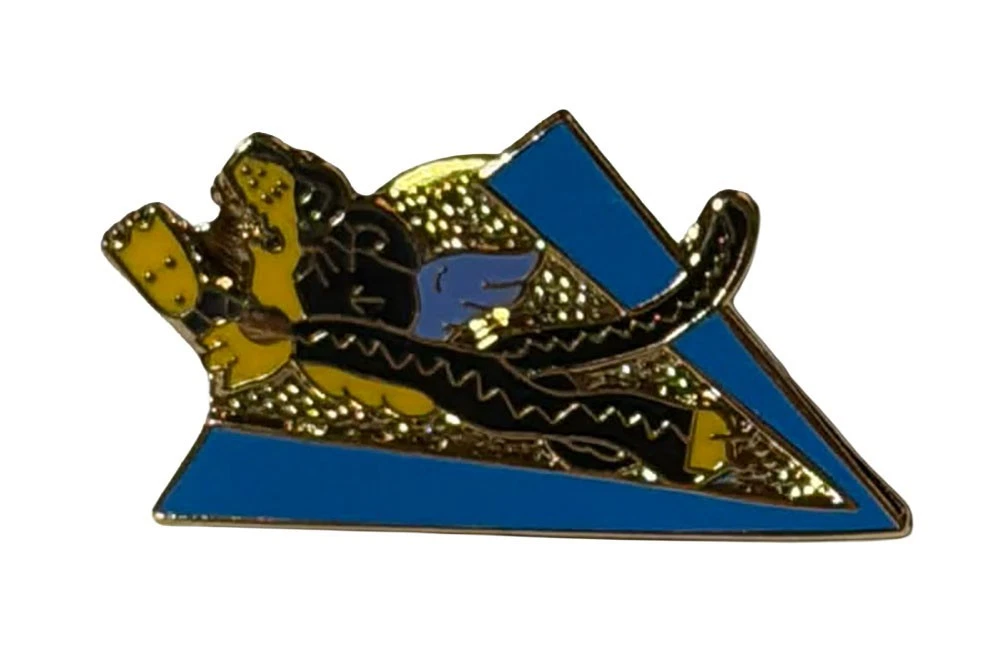 Pack of 50 Flying Tiger Motorcycle Hat Cap Lapel Pin M-437