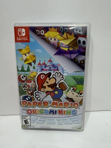Paper Mario The Origami King (Switch, 2020) CIB WORKING