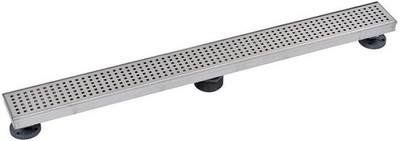 Oatey Designline 32 in. Linear Shower Drain with Square Pattern
