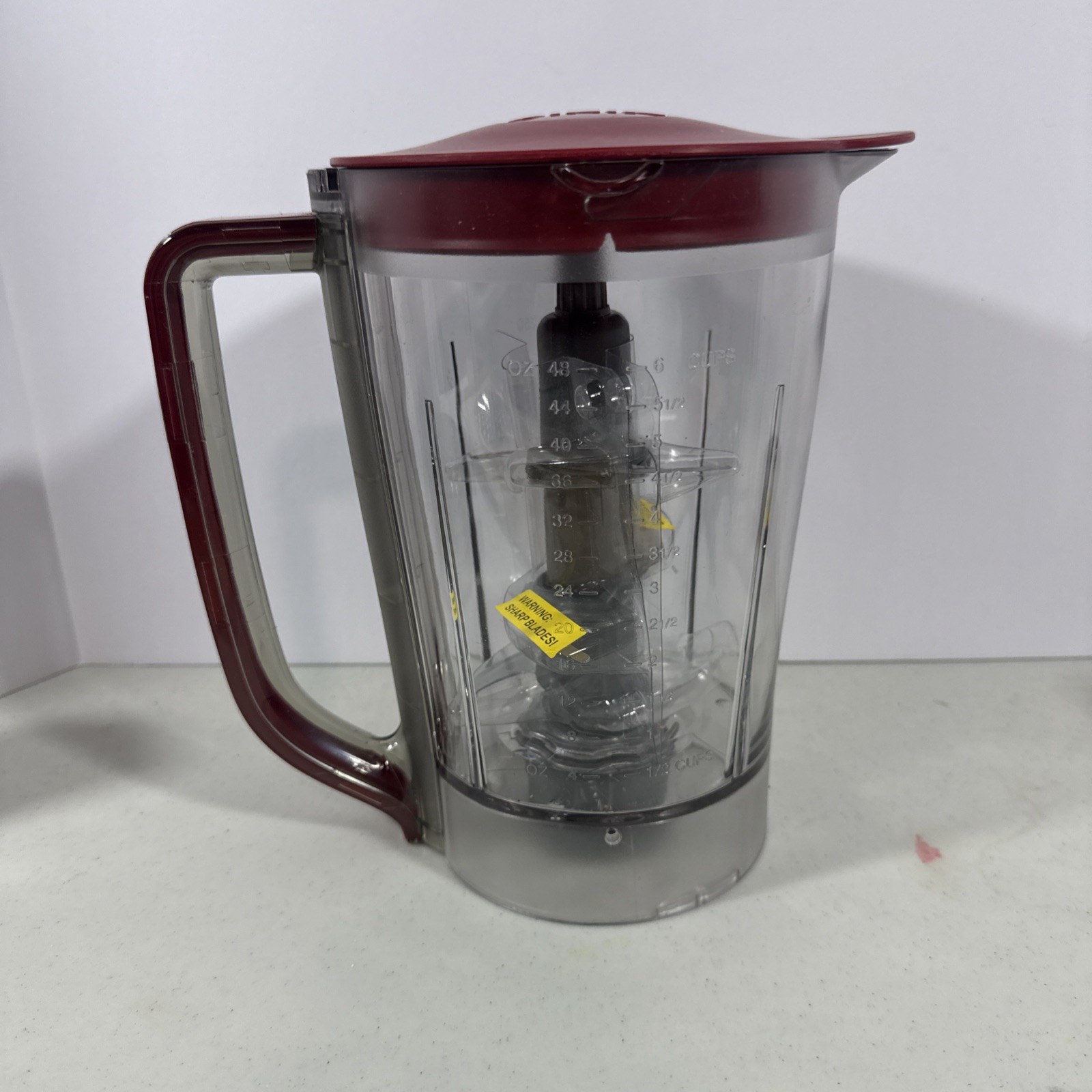 Ninja Kitchen System Pulse 48 oz Pitcher Set BL206 BL207 Extra lid