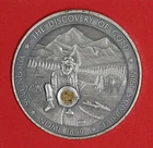 New Listing1972 1oz .999 Silver Alaska Discovery of Gold Vintage Round #625