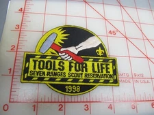 Seven Ranges collectible 1998 camp patch (b5)