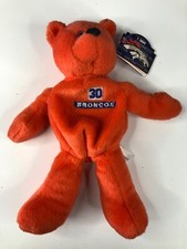 1998 Limited Treasures Pro Bears Terrell Davis 30 Denver Broncos Orange