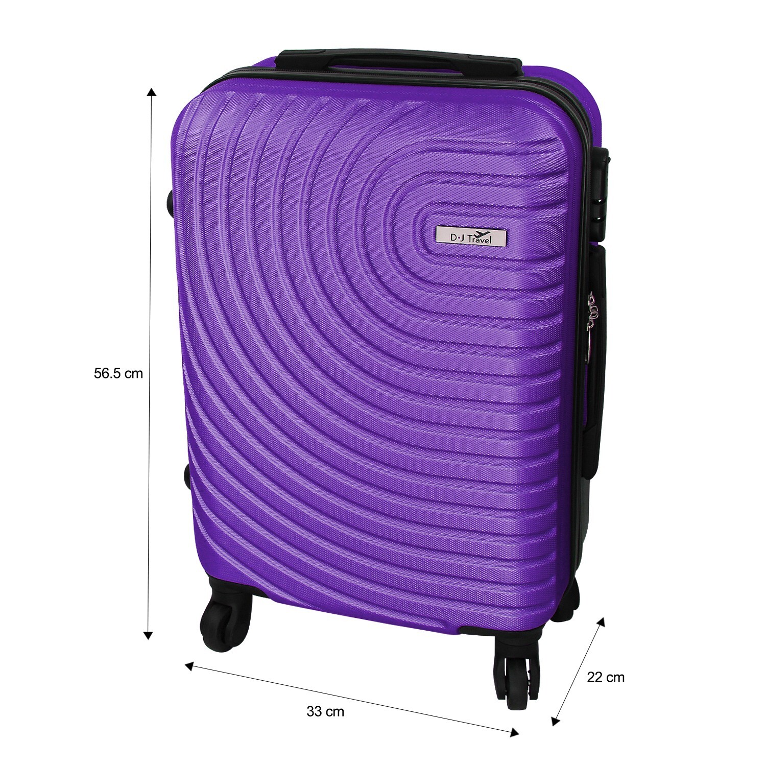 ABS Cabin Case Carry On Hand Luggage Plane EasyJet Airline Approved 20