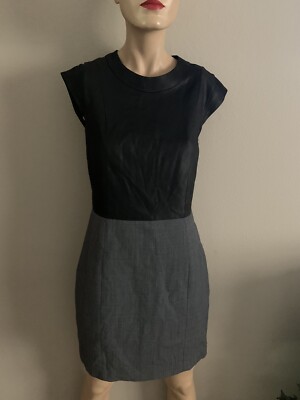 chinese dress ladies Black Leather Violetta Shirt Dress