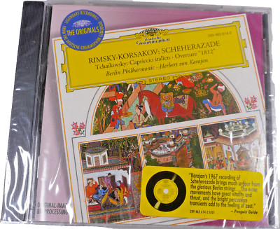 Nikolai Rimsky-Korsakov Scheherazade Tchaikovsky 1812 CD New Sealed Free Ship