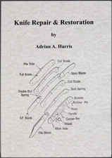 Knife Repair & Restoration Book Safety Parts Types Machinery Grinding Etching