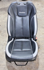 13-15 Hyundai Veloster Front Seat Assembly Rh Passenger Manual Black Leather 13-15 Hyundai Veloster Front Seat Assembly Rh Passenger Manual Black Leather