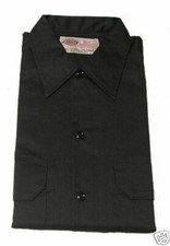 Dickies Charcoal Short Sleeve Work Shirt Button Up