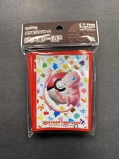 Pokemon 151 TCG Japanese Deck Shield Card Sleeves Mew 64 Count FREE SHIPPING