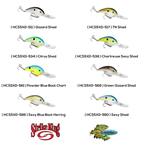 Dive Charts For Crankbaits