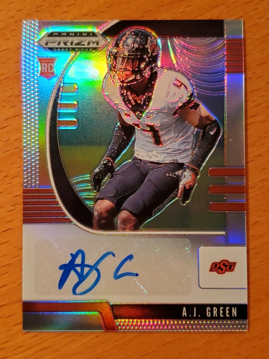 2020 Prizm Draft Auto #235 A.J. Green Oklahoma State Rookie | eBay