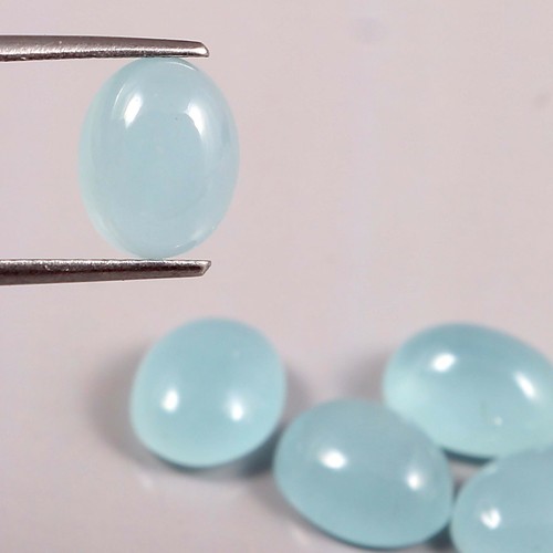 Aigue-marine-Aquamarine Cabochons-Pierre précieuse