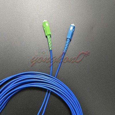 1PCS 100M Armored Cable SC/UPC-SC/APC Single-Mode Simplex Fiber Optic Patch Cord
