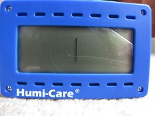 Humi-Care Rectangle Digital Hygrometer Temperature Gauge for Cigar Humidors -New