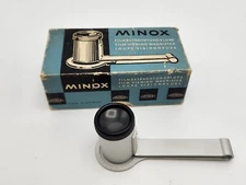 Minox Subminiature Film Viewing Magnifier Loupe w/ Original Box & Foam
