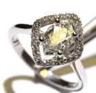 GIA certified 14k white gold 1.17ct marquise diamond engagement ring 4.1g halo 7 — photo 6
