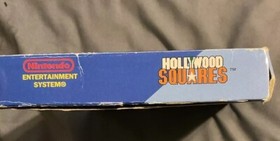 Hollywood Squares Nintendo Entertainment System NES Video Game W/ Box Tested VTG