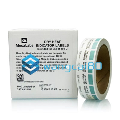 1000 pieces/roll dry heat sterilization indicator label CI-DHI compatible SGM