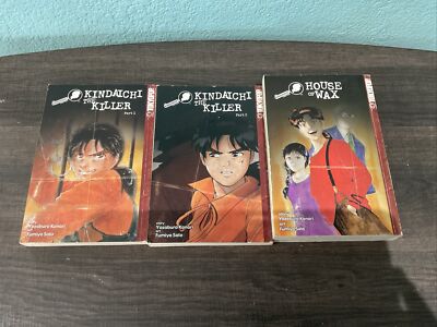 Kindaichi Case Files 1-3, 5-11,13 Manga Incomplete English 1st
