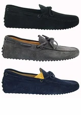 Tod's men's shoes mocassins loafers GOMMINO DRIVER $445 100% AUTENTHIC ps6