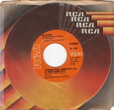 Nilsson &ndash; I Guess The Lord Must Be In New York City 1970 RCA Rock VG+