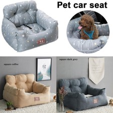Pet Carrier Car Seat Pad with Safety Belt Cat Puppy Bag Safe Carry House Dog Sea