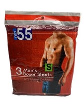 Mens boxer shorts size small 3 pack