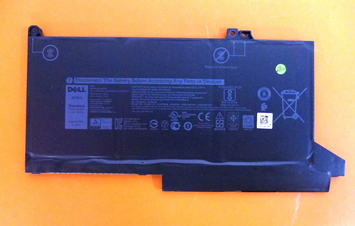 Genuine Dell Latitude 7400 Latitude 5310 2-in-1 3-Cell 42Wh Laptop