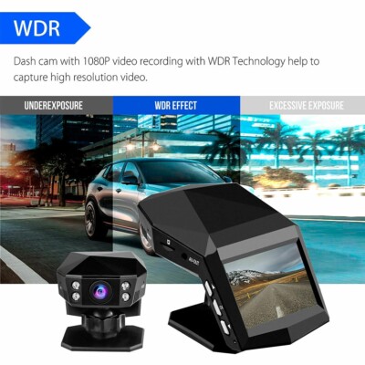 REDTIGER Dash Cam auto 4K/2.5K Anteriore e Posteriore, Telecamera Auto con WiFi e GPS, Scheda da