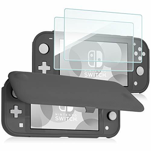Procase Switch Lite Flip Case [Glass 2] Slim Clear Soft TPU Cover