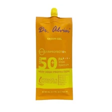 Dr. Alvin Whitening Sunscreen Cream-Gel SPF 50 PA++++, 50g