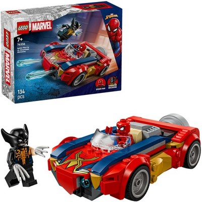 LEGO 76336 Marvel Super Heroes Spider-Man Auto vs. Venomized Wolverine