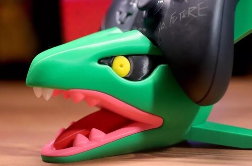 Rayquaza Porta Controller 3D – Supporto PS5 Xbox Nintendo | Fan Art Pokémon - Imagen 4 de 6