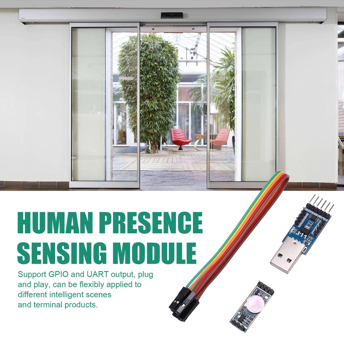 FMCW Sensor Module HLK-LD2412 24G Human Presence Sensor Long-Distance 9m6711