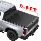 5.8FT Retractable Truck Tonneau bed Cover For Silverado 2014-2026/GMC Sierra1500