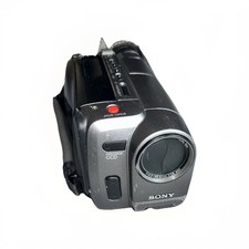 Sony Handycam CCD-TRV22 Video Camera Recorder Silver 2.5" LCD 26x Zoom UNTESTED