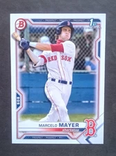 (2x) 2021 Bowman Draft 1st Marcelo Mayer Mint #BD-174 Paper