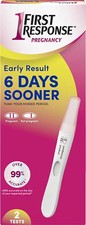 First Response Early Result Pregnancy Test - 2 Tests Buy More  Save Big 