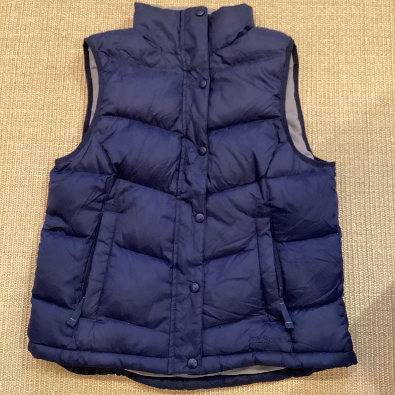 LL Bean Goose Down Vest Women's Medium Full Zip