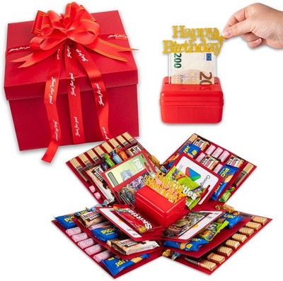 DIY Explosionsbox, Überraschungsbox, Kreative Geschenkbox für Süßigkeiten, Sur