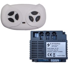 JR1922RXZ 12V Kids Powered Ride on car 2.4G Bluetooth Remote Control and Rece...