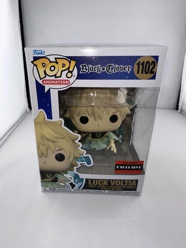 Funko Pop! Animation: Black Clover - Luck Voltia AAA Anime Exclusive W/Protector