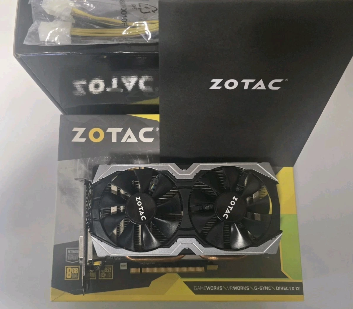 Видеокарты компьютерные NVIDIA GeForce GTX 1070 ZOTAC для PCI