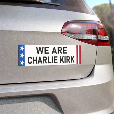 We Must Be The Change Magnet - 11.5x3 Inch Magnetic Bumper Sticker Decal
